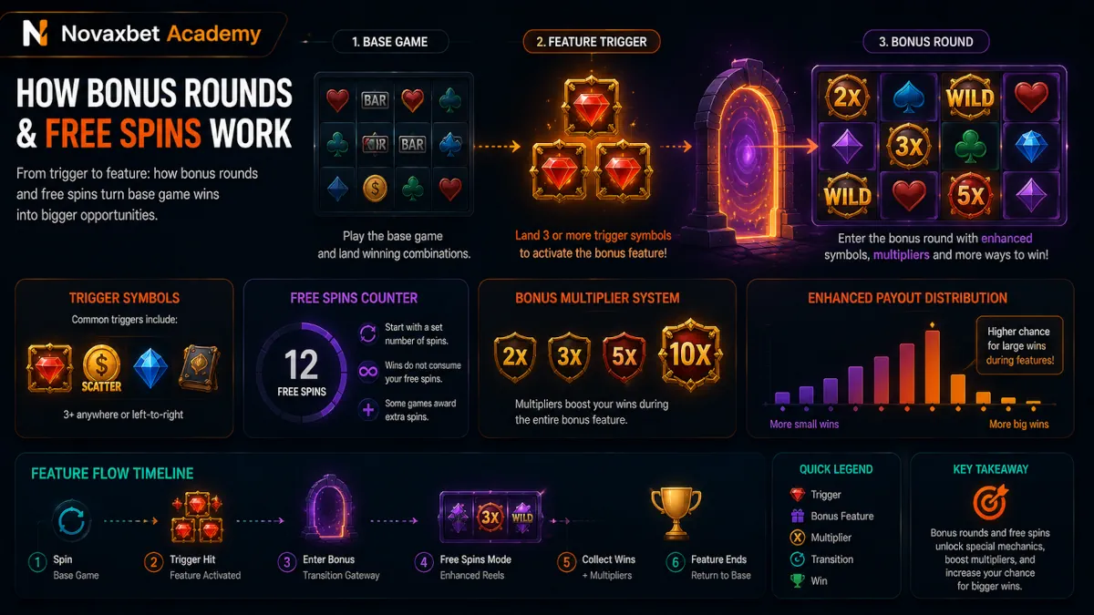 How Bonus Rounds and Free Spins Work
