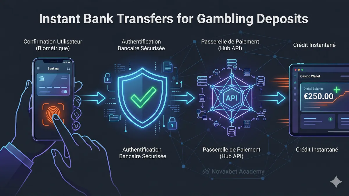 How Instant Bank Transfers Work for Gambling Deposits
